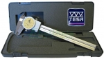 Original TESA Uhrenmessschieber MB 150mm 0,02mm Ablesg.