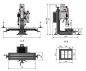 Preview: OPTImill Bohr-/Fräsmaschine MH 20 VL (VLD) Spindel MK2