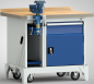 Preview: Mobile Werkbank mit Ausstattung