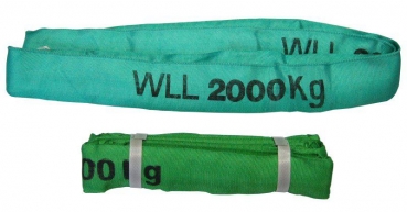 Yale Rundschlinge 2000kg / 1,0 m grün