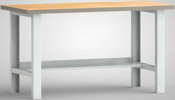 Werkbank mit Ablageboden